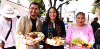 Lupita Cuautle presenta la 25.ª Feria del Queso en Tonantzintla