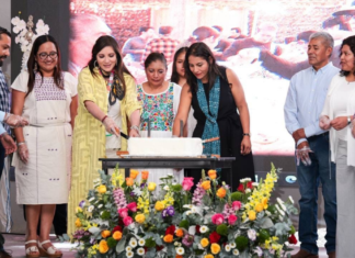 Lupita Cuautle inaugura la 25ª Feria del Queso en Tonantzintla