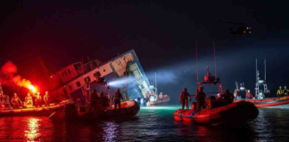 Naufragio de ferry en Guyana deja 60 personas desaparecidas