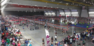Inauguran el Festival Máster de Voleibol en la capital de Puebla