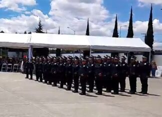 SSC Puebla incorpora a 55 nuevos policías de proximidad