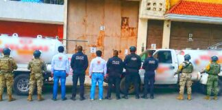 Texmelucan recupera vehículos con reporte de robo y retira pipas de gas LP