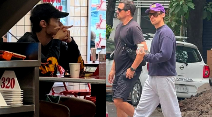 Harry Styles pasea por la CDMX y disfruta de tacos al pastor