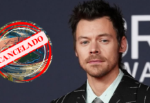 Harry Styles cancela concierto en Brasil por problemas de salud