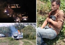 Intentan linchar a presunto ladrón en Huaquechula; incendian tres patrullas
