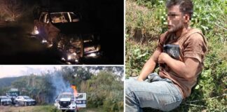 Intentan linchar a presunto ladrón en Huaquechula; incendian tres patrullas