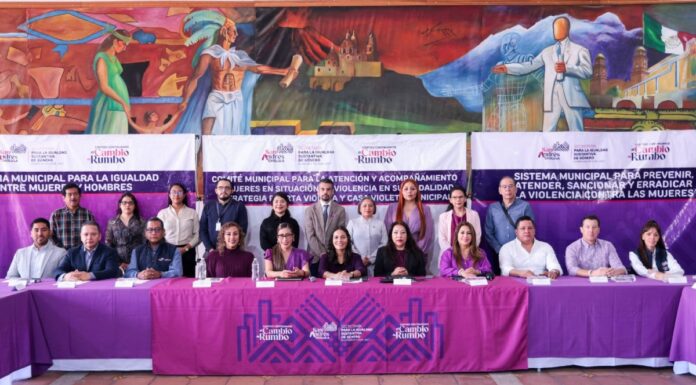 Lupita Cuautle encabeza sesiones por la igualdad en San Andrés Cholula