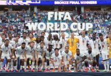 Inglaterra vence 6-4 a Francia y se lleva el tercer lugar de la copa de futbol