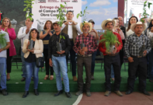 Armenta impulsa productividad del campo en Ixtacamaxtitlán