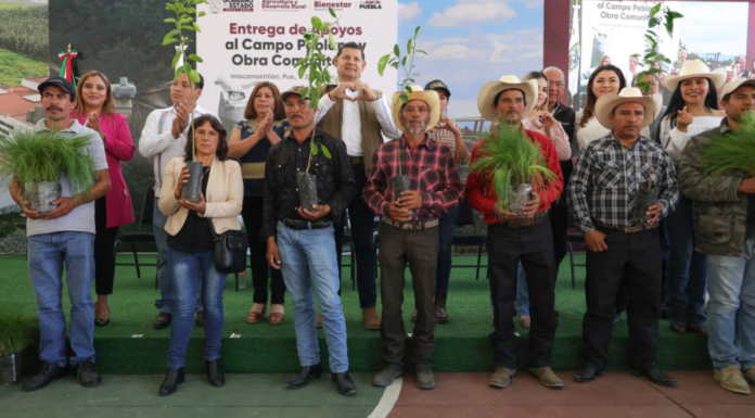 Armenta impulsa productividad del campo en Ixtacamaxtitlán