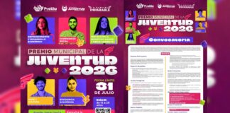 Puebla capital presenta convocatoria del Premio Municipal de la Juventud 2026