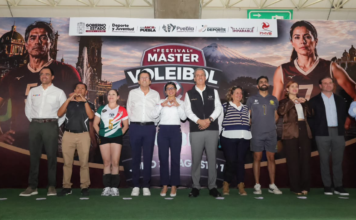 Puebla da la bienvenida al Festival Máster de Voleibol 2026