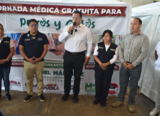 Miguel Márquez impulsa jornada de salud en Huauchinango