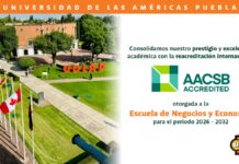 UDLAP obtiene reacreditación de Escuela de Negocios por AACSB
