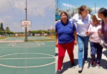 Con Obra Comunitaria rehabilitan Centro Deportivo en Huauchinango