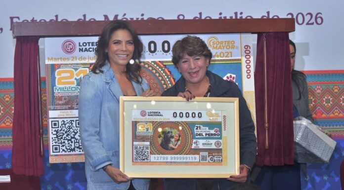 Lotería Nacional presenta billete conmemorativo del Día Mundial del Perro