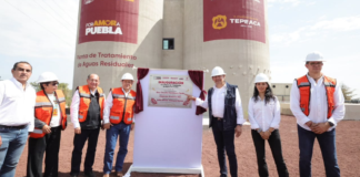Inauguran planta de tratamiento de aguas en Tepeaca