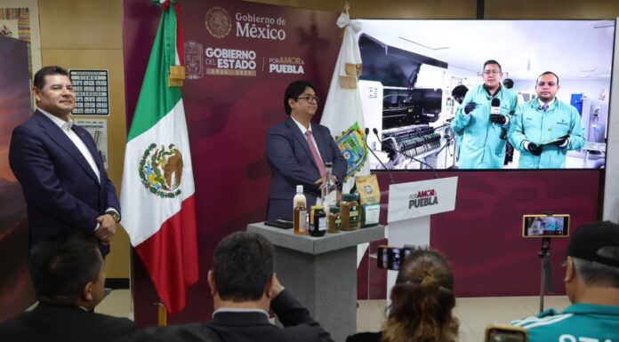 Yankuilotl rompe con “fuga de cerebros” en Puebla: Armenta