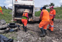 Intensifican limpieza y mantenimiento de Puente Negro