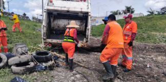 Intensifican limpieza y mantenimiento de Puente Negro