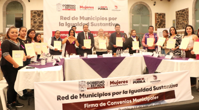 Puebla fortalece Red de Municipios por la Igualdad Sustantiva