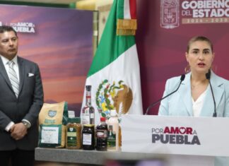 Armenta destaca disminución del 66.7% de feminicidios en Puebla