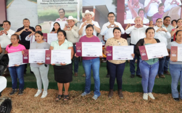 Anuncian más obras, maquinaria y apoyos para la Sierra Norte