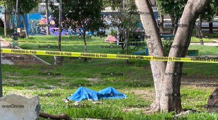 Investigan muerte de hombre en parque de patinaje del Barrio de Xonaca