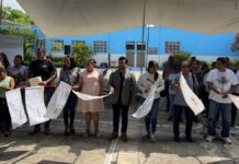 Atlixco inicia techado en primaria Vicente Guerrero