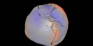 NASA muestra la verdadera forma de la Tierra con nuevo modelo
