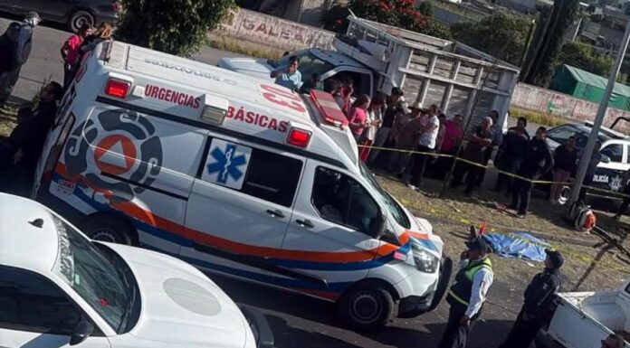 Empleado de San Andrés Cholula muere atropellado en carretera a Atlixco