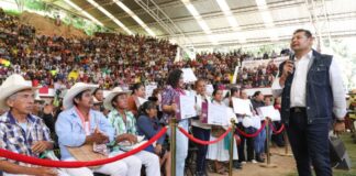 Más de 2 mil productores de Zacapoaxtla reciben fertilizantes