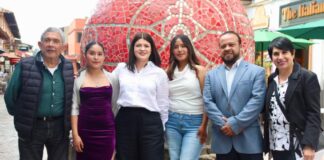 Bety Sánchez presenta cartelera de festividades de julio en Zacatlán