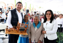 Armenta fortalece al campo con apoyos y tecnología en Tepeaca