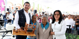 Armenta fortalece al campo con apoyos y tecnología en Tepeaca