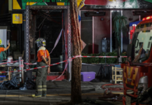 Incendio en bar de Bangkok deja 27 muertos y 18 heridos