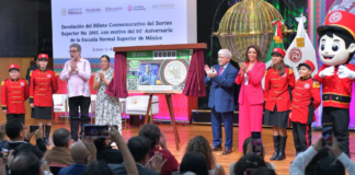Lotería Nacional celebra 90 años de la Escuela Normal Superior