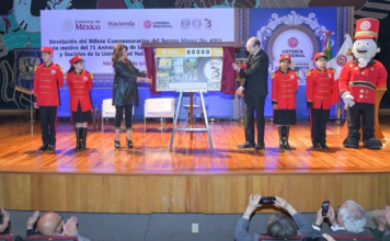 Lotería Nacional emite billete por 75 años de la FCPyS UNAM