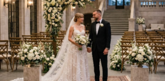 Fans de Taylor Swift compran basura recogida de su boda