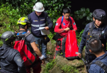 Mantienen búsqueda de tres desaparecidos en Gruta de Chichicazapan