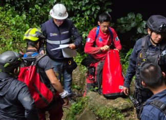 Mantienen búsqueda de tres desaparecidos en Gruta de Chichicazapan