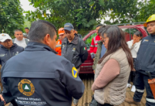 Continúa búsqueda de familia atrapada en gruta de Cuetzalan