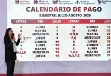 Así será el pago de la Pensión Bienestar en julio-agosto de 2026