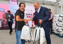 SEDIF entrega apoyos alimentarios en Hueyotlipan