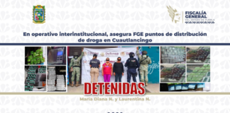 Desmantelan presuntos puntos de venta de droga en Cuautlancingo
