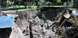 Iniciarán obras tras deslave en ciclopista del Parque Metropolitano