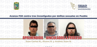 FGE Puebla logra avances en tres casos de delitos sexuales