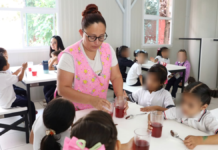 Inauguran desayunador escolar en el Jardín de Niños La Flor