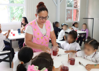 Inauguran desayunador escolar en el Jardín de Niños La Flor