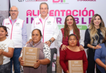 DIF Puebla Capital reparte 6 mil 300 despensas en Totimehuacan